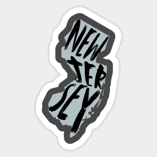 New Jersey Streets Sticker